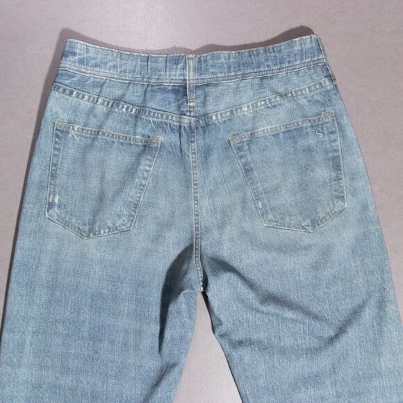 Rag & Bone Miramar Jogger Cotton Sweatpants Jeans Light Wash Women's Large - Picture 6 of 7